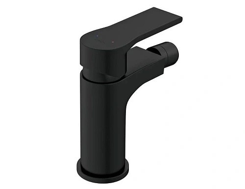 Смеситель для биде Cersanit BRASKO BLACK (A63110) однорычажный черный 63110 Смеситель для биде Cersanit BRASKO BLACK (A63110) однорычажный черный 63110