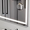 Зеркало AM.PM Gem M91AMOX0653WG с LED-подсветкой, часами 65 см Зеркало AM.PM Gem M91AMOX0653WG с LED-подсветкой, часами 65 см