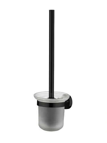 Ершик для унитаза IDDIS Sena SENSBG0i47 черный матовый, матовое стекло Ершик для унитаза IDDIS Sena SENSBG0i47 черный матовый, матовое стекло
