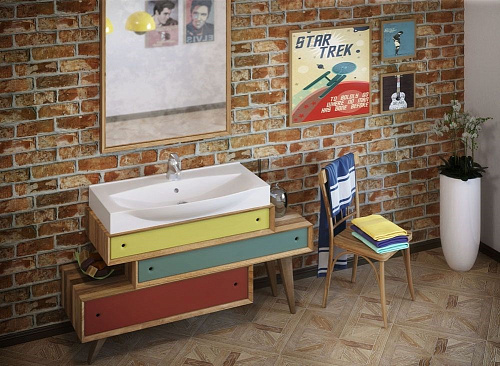 Раковина Kirovit Элвис 85 см 185342 Раковина Kirovit Элвис 85 см 185342