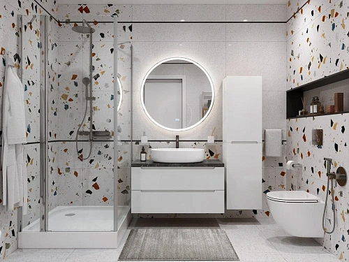 Тумба со столешницей и раковиной BelBagno ETNA 100 etna100bl-kepmno-1084-set подвесная ETNA100BL-KEPMNO-1084-SET Тумба со столешницей и раковиной BelBagno ETNA 100 etna100bl-kepmno-1084-set подвесная ETNA100BL-KEPMNO-1084-SET