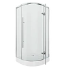 Душевой уголок GROSSMAN Style GR-5090 90x90x190 полукруг, дверь распашная