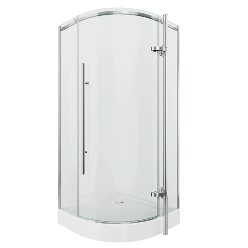Душевой уголок GROSSMAN Style GR-5090 90x90x190 полукруг, дверь распашная Душевой уголок GROSSMAN Style GR-5090 90x90x190 полукруг, дверь распашная