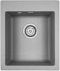Картинка анонса товара «кухонная мойка paulmark leer pm104249-grm кварцевая серый металлик»