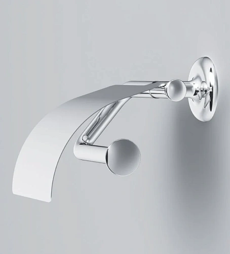 Держатель туалетной бумаги AM.PM Like A80341500 с крышкой Держатель туалетной бумаги AM.PM Like A80341500 с крышкой