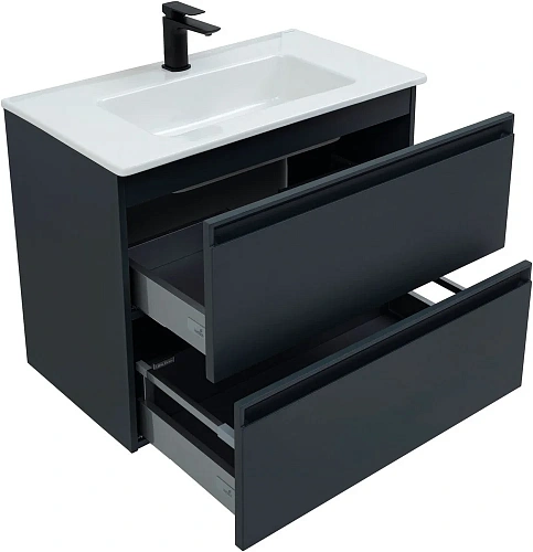 Тумба под раковину Allen Brau Eclipse 80 1.E1002.AM антрацит матовый Тумба под раковину Allen Brau Eclipse 80 1.E1002.AM антрацит матовый