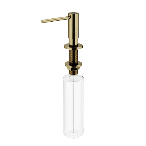 Дозатор жидкого мыла SANCOS SC40100BG объем 500 мл брашированное золото Дозатор жидкого мыла SANCOS SC40100BG объем 500 мл брашированное золото