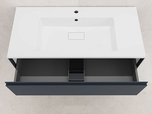 Тумба под раковину Style Line ЛИМА 100 ЛС-00002353 подвесная черный Тумба под раковину Style Line ЛИМА 100 ЛС-00002353 подвесная черный