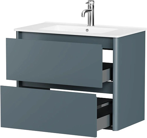 Тумба под раковину Allen Brau Gravity 80 1.370009.BGM синий матовый Тумба под раковину Allen Brau Gravity 80 1.370009.BGM синий матовый