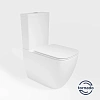 Унитаз напольный Vincea Tornado Bien VT2-51T белый, ультратонкое сиденье, soft-close, P-trap