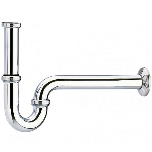 Сифон для раковины hansgrohe трубчатый, хром 53010000 Сифон для раковины hansgrohe трубчатый, хром 53010000