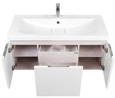 Тумба под раковину Aquaton Шерилл 105 белый 1A206301SH010 Тумба под раковину Aquaton Шерилл 105 белый 1A206301SH010