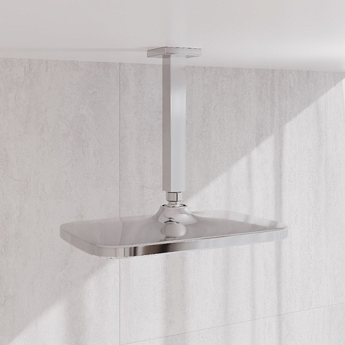 Верхний душ IDDIS Esper (ESP25GSi64) прямоугольный, хром с серым Верхний душ IDDIS Esper (ESP25GSi64) прямоугольный, хром с серым