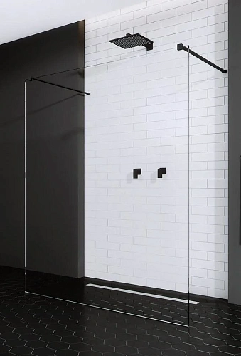 Душевая перегородка Radaway Modo I New Black 130 388134-54-01 Душевая перегородка Radaway Modo I New Black 130 388134-54-01