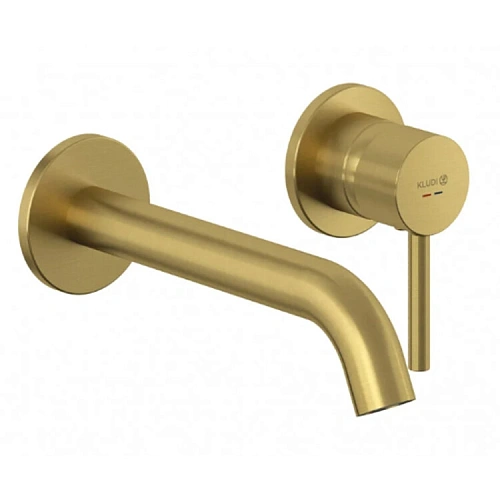 Смеситель для раковины Kludi BOZZ 38245N076 брашированное золото Смеситель для раковины Kludi BOZZ 38245N076 брашированное золото