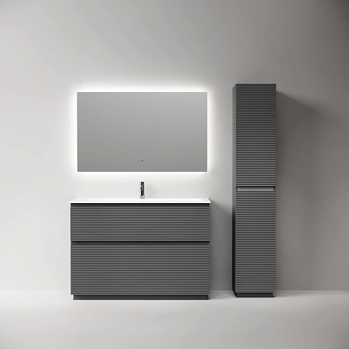 Тумба под раковину SANCOS Folk Floor FL120FGS 1190х445х850 Grey soft, напольная Тумба под раковину SANCOS Folk Floor FL120FGS 1190х445х850 Grey soft, напольная