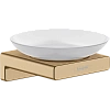 Мыльница Hansgrohe AddStoris 41746140, шлифованная бронза