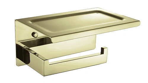 Держатель туалетной бумаги Boheme NEW VENTURO золото 10311-G Держатель туалетной бумаги Boheme NEW VENTURO золото 10311-G