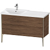 Тумба под раковину Duravit XVIU XV44960B121 напольная 120 см Орех темный