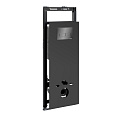 Инсталляция для унитаза WasserKRAFT Salm 27TLT.010.ME.BL.PB03 с клавишей смыва черный Инсталляция для унитаза WasserKRAFT Salm 27TLT.010.ME.BL.PB03 с клавишей смыва черный