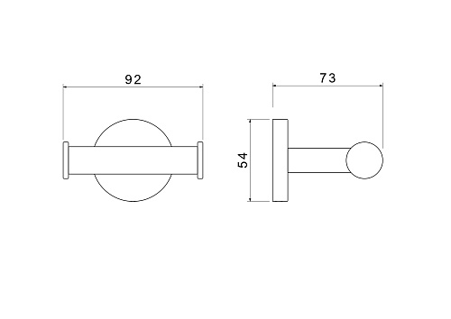 Крючок Aquatek Оберон AQ4202BG золото шлифованное Крючок Aquatek Оберон AQ4202BG золото шлифованное