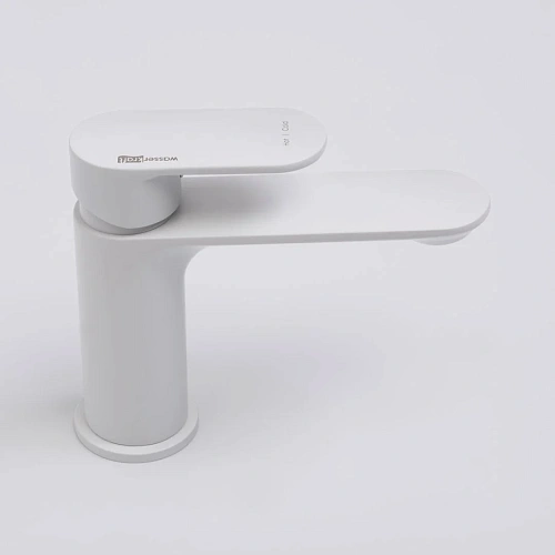 Смеситель для раковины WasserKRAFT Mindel 8503 белый Смеситель для раковины WasserKRAFT Mindel 8503 белый