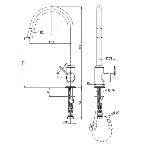 Душевой лоток Paini Medium CH550MN 550 мм Душевой лоток Paini Medium CH550MN 550 мм
