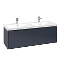 Тумба под раковину Villeroy & Boch Subway 3.0 Marine Blue / Marine Blue C56702VQ Тумба под раковину Villeroy & Boch Subway 3.0 Marine Blue / Marine Blue C56702VQ