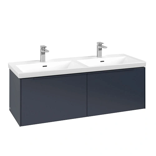 Тумба под раковину Villeroy & Boch Subway 3.0 Marine Blue / Marine Blue C56702VQ Тумба под раковину Villeroy & Boch Subway 3.0 Marine Blue / Marine Blue C56702VQ