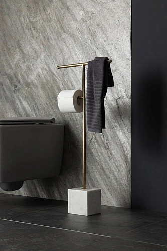 Держатель туалетной бумаги Allen Brau Priority 6.31FT1-GB золото брашированное Держатель туалетной бумаги Allen Brau Priority 6.31FT1-GB золото брашированное