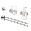 Комплект аксессуаров GROHE Essentials New 4 в 1, хром (40846001)