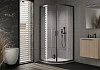 Душевой уголок Kolpa-San VENUS R 90 профиль серебро, стекло прозрачное 660270
