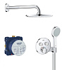 Картинка анонса товара «душевая система grohe grohtherm smartcontrol встраиваемая, хром (34743000)»