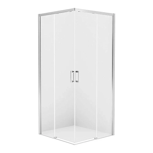 Душевой уголок NEW TRENDY PRIME 90x80x200 D-0296A/D-0295A (хром) Душевой уголок NEW TRENDY PRIME 90x80x200 D-0296A/D-0295A (хром)