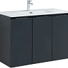 Тумба под раковину Aquanet Алвита New 100 3 дверцы, антрацит 00277531 Тумба под раковину Aquanet Алвита New 100 3 дверцы, антрацит 00277531