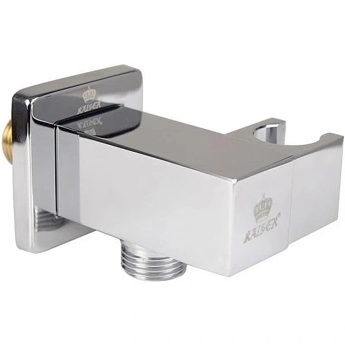 Шланговое подключение Kaiser 0048 квадратное с держателем Шланговое подключение Kaiser 0048 квадратное с держателем