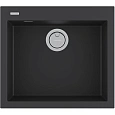 Кухонная мойка Paulmark DECORATION 56 PM935650-AN, ANTRACITE, 560х500 мм