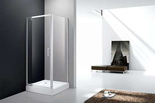 Душевой уголок CEZARES MOLVENO-A-1-90-C-Cr-IV 90x90см стекло прозрачное, профиль хром Душевой уголок CEZARES MOLVENO-A-1-90-C-Cr-IV 90x90см стекло прозрачное, профиль хром