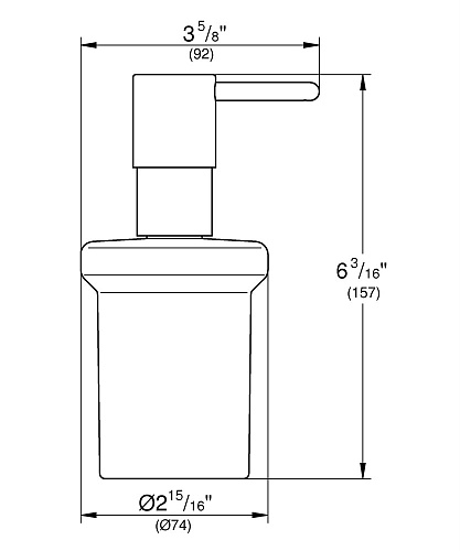 Дозатор жидкого мыла GROHE Essentials, суперсталь (40394DC1) Дозатор жидкого мыла GROHE Essentials, суперсталь (40394DC1)