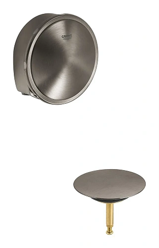 Слив-перелив с функцией налива GROHE Talentofill , темный графит матовый (19952AL0) Слив-перелив с функцией налива GROHE Talentofill , темный графит матовый (19952AL0)