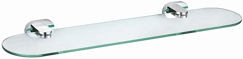 Полка Wonzon & Woghand стеклянная, хром (WW-8427) Полка Wonzon & Woghand стеклянная, хром (WW-8427)
