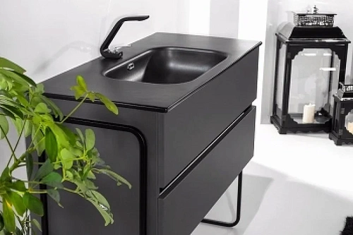 Тумба под раковину Armadi Art Vallessi 837-100-A mat 100x46cm АНТРАЦИТ мат Тумба под раковину Armadi Art Vallessi 837-100-A mat 100x46cm АНТРАЦИТ мат