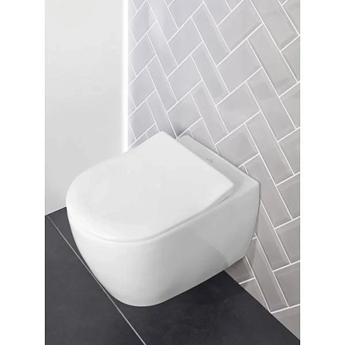 Крышка-сиденье Villeroy & Boch Subway 2.0 9M78S101 (9M78 S1 01) SlimSeat Крышка-сиденье Villeroy & Boch Subway 2.0 9M78S101 (9M78 S1 01) SlimSeat