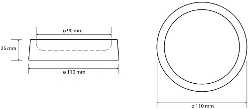 Мыльница Bemeta GAMMA 145608320 Мыльница Bemeta GAMMA 145608320