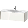 Картинка анонса товара «тумба под раковину duravit xviu xv40360b122 подвесная 80 см белая/шампань»