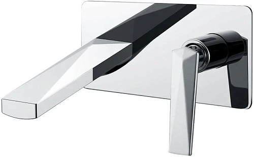 Смеситель для раковины Boheme VENTURO хром 375 встраиваемый Смеситель для раковины Boheme VENTURO хром 375 встраиваемый