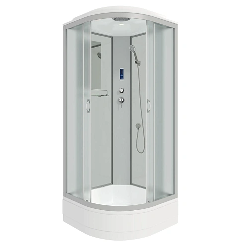 Душевая кабина Niagara Classic NG-3302-14P (1000х1000х2150) средний поддон (26см) стекло матовое 33021424P Душевая кабина Niagara Classic NG-3302-14P (1000х1000х2150) средний поддон (26см) стекло матовое 33021424P