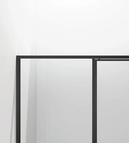 Душевая дверь Vincea Slim 8mm VDP-4SL120CLB, черный, стекло прозрачное Душевая дверь Vincea Slim 8mm VDP-4SL120CLB, черный, стекло прозрачное