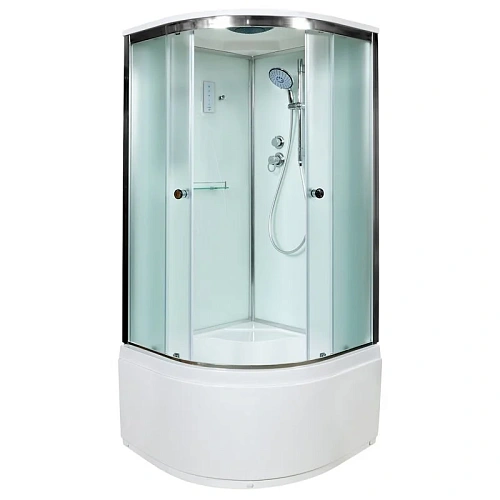 Душевая кабина Dto D10S (D10SEL) 100x100 см с электрикой Душевая кабина Dto D10S (D10SEL) 100x100 см с электрикой
