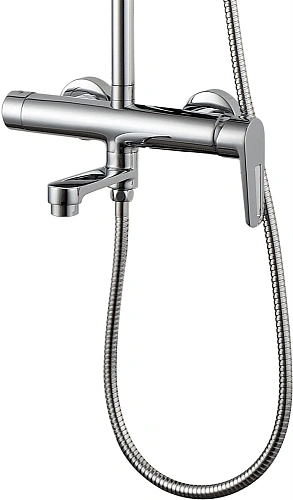 Душевая система Aquanet Logic AF320-72-R-C Душевая система Aquanet Logic AF320-72-R-C